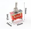 Intrerupator ON/OFF E-TEN 1021, 2 faze, 2pini, 10A, 125V