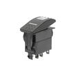 Intrerupator On/Off, 12V, cu 6pini, pentru lumini de lucru, Massey Ferguson 3809491M2 HV02