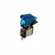 Intrerupator on/off flick 12V, 20A, Led, albastru, Top Gun, 58095 Carmotion 