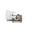 Intrerupator On/Off Flick 12v, 20A, Led, alb, TOP GUN TLB036