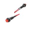 Buton cu revenire cu fire, Rosu,  1111ro