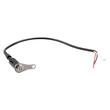 Intrerupator buton inox, cu suport cu gaura HL013A