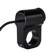 Intrerupator ON/OFF, iluminare LED rosu, aluminiu, scuter, atv, prindere pe ghidon, MCC004