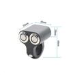 Intrerupator 2 butoane, ON/OFF, aluminiu, scuter, atv, prindere pe ghidon, WG12