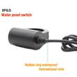 Intrerupator 2 butoane, ON/OFF, aluminiu, scuter, atv, prindere pe ghidon, WG12