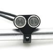 Intrerupator 2 butoane, ON/OFF, aluminiu, scuter, atv, prindere pe ghidon, WG12