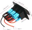 Panou 3 intrerupatoare,12-24V, Led, Light bar, Roof, Bumper \Art SPA03