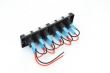 Panou 6 intrerupatoare 18x5cm, cu capac 12v, \Art SPP21 12V