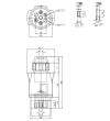 Fisa remorca 7pini 12V plastic Blister (fara filet) CarCo 61300  