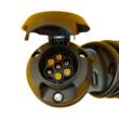 Priza 7pini 12V plastic, cu cablu 1m si suport metalic,  CA 318 247Lighting