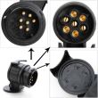 Adaptor fisa remorca 13-7 pini, mini 7076 Automax
