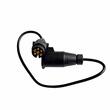 Adaptor fisa 7-13 pini cu cablu 0.75m, 12V, E1220 Carmotion