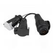 Adaptor Y 13-7pini cu cabluri, conversie priza remorca, fisa 13pini, 2 prize 7 pini N+S 