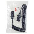 Cablu electric spiralat cu prize 7PIN 12V, max 6 m, 02390 Amio