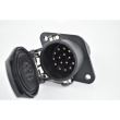 Priza 15 pini 24V plastic, pentru prindere cu 2 suruburi, Tip S, tata, G-15-S