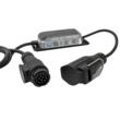 Modul LED Control Box Alu Smart 12V 13pini, anulator eroare, cablu 2.5m, mufa 13pin Fristom