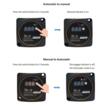 Kit Izolator baterie auto, releu inteligent dual cu ecran LED, mod automat si manual, 12V, 140A, TP71