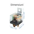Releu protectie far si claxon 12v, 80A, 5pini, JD1914/12VD 79889