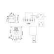 Releu semnalizare LED, 3 pini, stanga, CF13, 12V, 240 W, auto-moto, TT.P.20.L