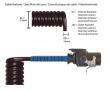 Cablu electric spiralat ADR, 24V, mufe 15 pini, 3.5m, premium, Eco Flex 42842.7840 Reflex-Allen Italia