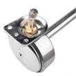 Claxon 12-24V, 120dB, 1 pipa rotunda, 62cm, crom, LowTone 04078 Amio