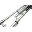 Claxon 12/24V, pe aer, 2 pipe 71 si 61cm, cu butelie, 79886