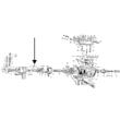 Cap hidraulic 38DS 235S WSK, Perkins 3 cilindrii 7139-235S cu supapa dozaj