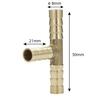 Conector furtun stut in T, fi8mm, Carmotion 83474