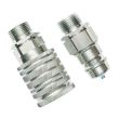 Cupla presiune rapida (supapa hidraulica trecere mos baba pe con) SET, cu filet.exterior M22x1.5 BK93020