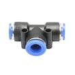 Cuplaj rapid plastic T PUT cu reductie 6x8x6 VA11