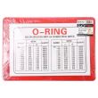 Set oringuri negre 382buc cutie rosie ORKIT-5A BK81037