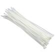 Set 100 coliere plastic  250x3.6 mm, albe, 0300015B Damesa