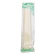 Set 100 coliere plastic 370x3.6mm, albe, 300017B Cofil