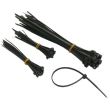 Coliere plastic set 3 marimi, 75buc (3x25b) negre 100x2.5+120x2.5+200x5.0 Carco 42014