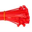 Set 1000 coliere plastic, multicolore, 2.5x100mm, 3.6x150mm, 3.6x200mm, Amio 04318