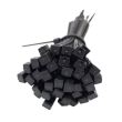 Coliere plastic 480x4.5mm, negre, punga 100 bucati, Cofil 0300030N