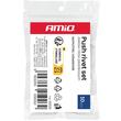 Set Pini, braduleti, agrafe plastic auto, 865952T500, 14206082508, Set20Buc, Amio 05027