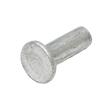 Nit aluminiu plin 4x8mm, diametru cap 15mm, pentru ferodouri, set100 bucati, HH95 