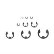 Set 300 clipsuri siguranta seeger, tip E, din otel, 9 dimensiuni diferite, 04124 Amio