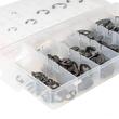 Set 300 clipsuri siguranta seeger, tip E, din otel, 9 dimensiuni diferite, 04124 Amio