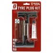 Kit reparatie cauciuc, 5 snururi vulcanizare, cu 2 dispozitive, metal si solutie, Quick & Safe