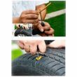 Kit reparatie cauciuc 5 snururi vulcanizare, 2 dispozitive snur si solutie 01251 Amio