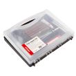 Kit reparatie cauciuc cu 30 snur vulcanizare si 4 dispozitive Amio 02829