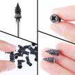 Suruburi vulcanizare pentru repararea rapida a anvelopelor, set 10buc, 2 marimi, 2x9mm + 4x12mm 03227  AMIO