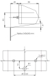 Lampa numar, 102x58, rosie G09/1R A364 Gmak     
