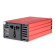 Invertor din 24V in 220V, 300/600W, cu 2 USB, 02471 Amio