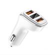 Incarcator auto 2xUSB 3.1A, cu voltmetru, 12-24V, 15W, 03887 Amio 