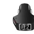 Incarcator auto 2xUSB cu voltmetru 0619 Automax