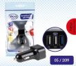 Incarcator auto cu 3 iesiri USB fara fir 12/24V 510.41 Alca