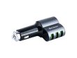 Incarcator auto 3 USB-uri si 1 priza 12V-24V, AutoID, cablu 1m USB, USB C, MyWay 63003 Carmotion